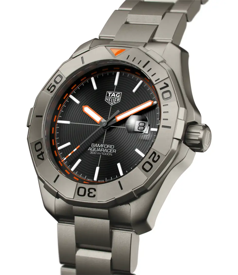 TAG HEUER The Acquaracer Bamford Professional 300 Limited Edition collaboration